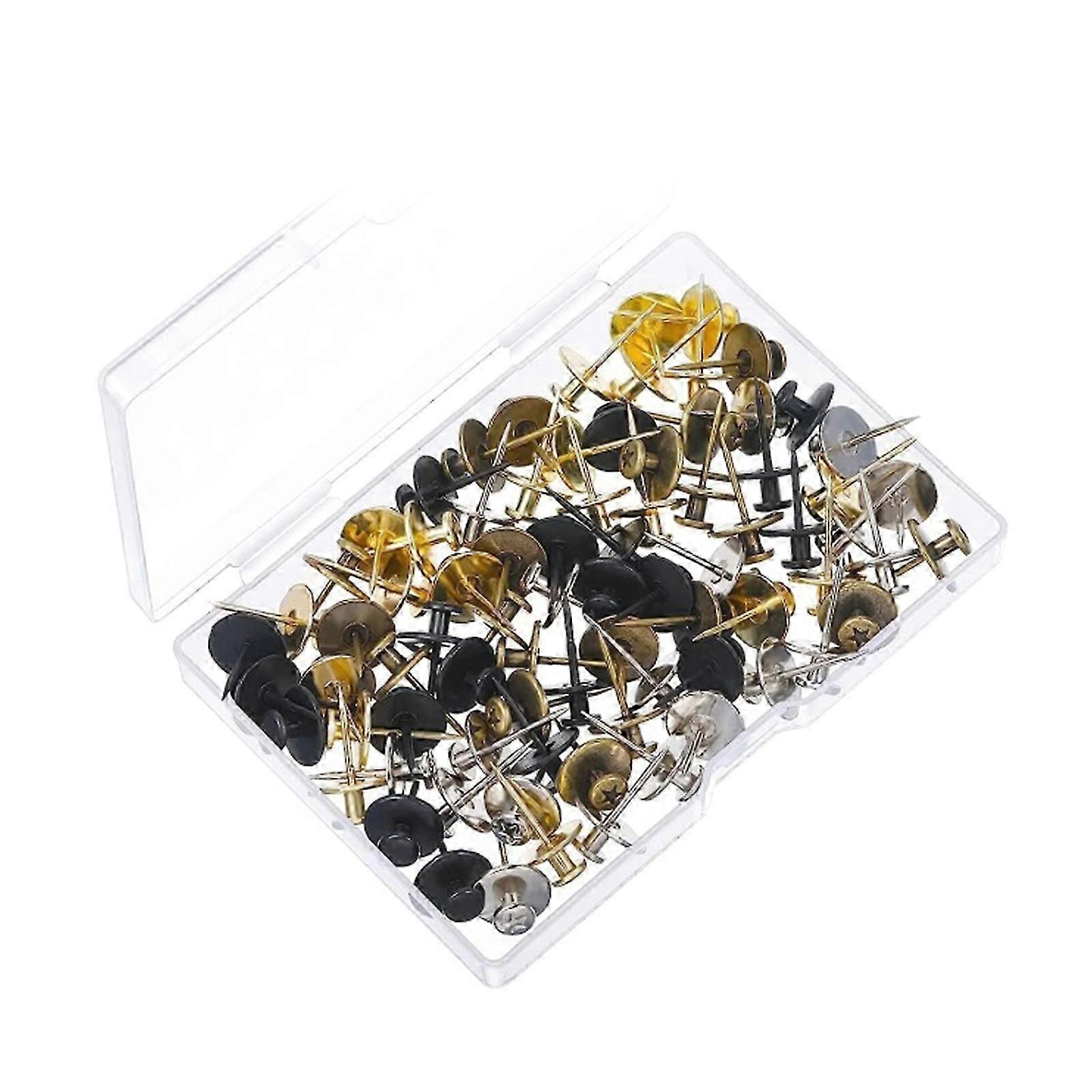 2025 Latest Model Stylish Double Headed Nails for Home Decorations Push Pin