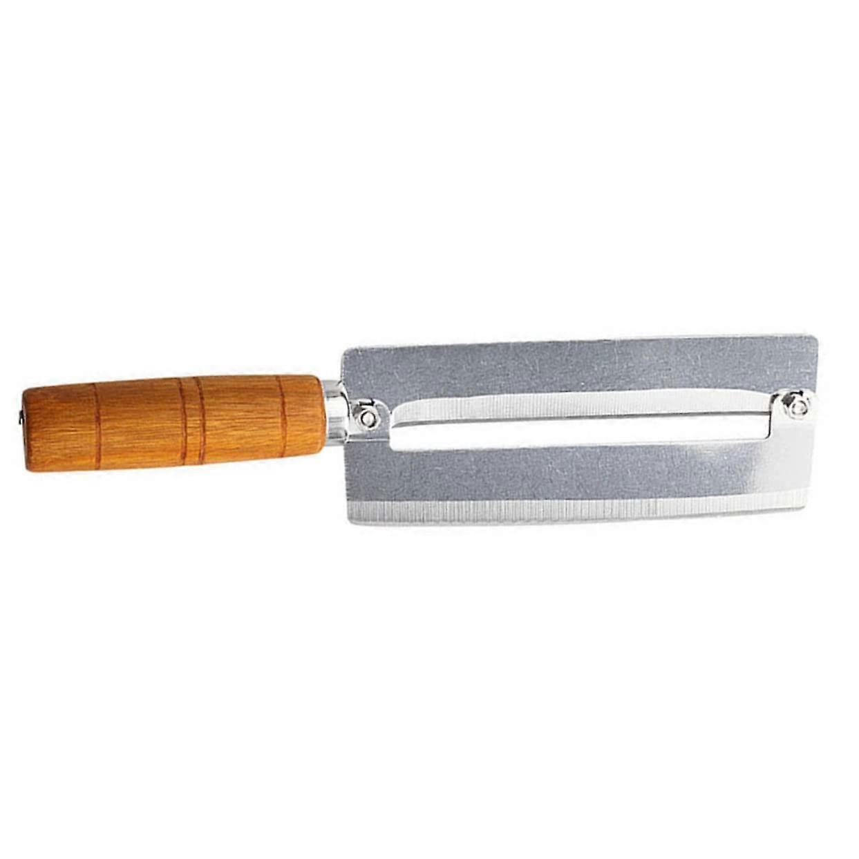 Obstschäler with Holzgriff Multifunktionaler pineapple and sugar cane peeler Kchenwerkzeug for peeling and durable rust light