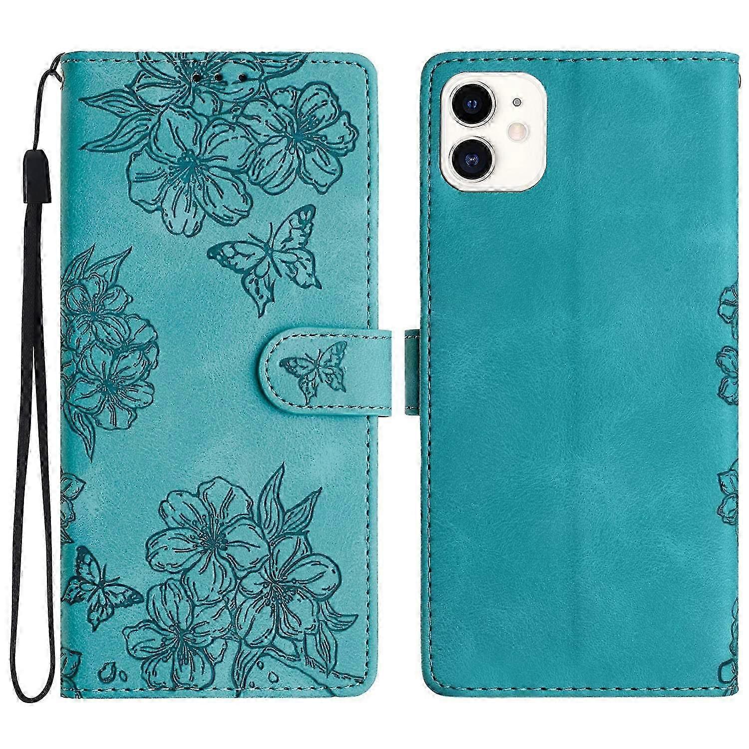 Skin-Touch Feeling PU Leather Phone Case with Imprinted Pattern for Compatible Devices