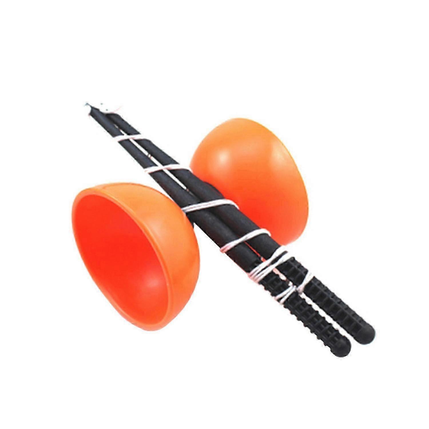 Juggling Diabolo Entertaining 3 Bearing Clutch Metal Sticks Chinese YOYO String Bag Toys for Children