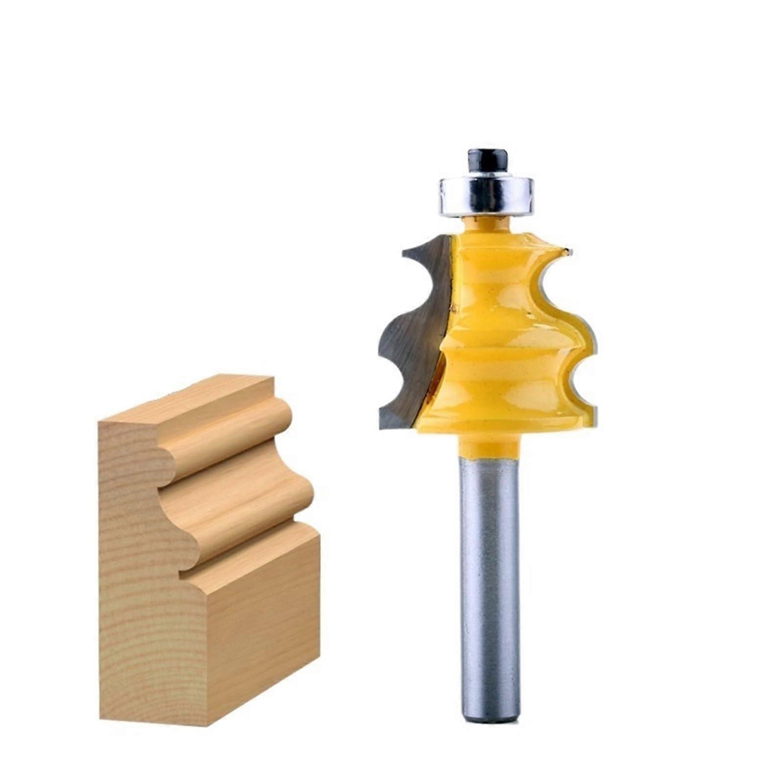 1 PC Architectural Trimming Router Bit, 6/8/12 mm Shank Router Bit for Trimming Wood for Furniture Making (161399 8mm Shank)