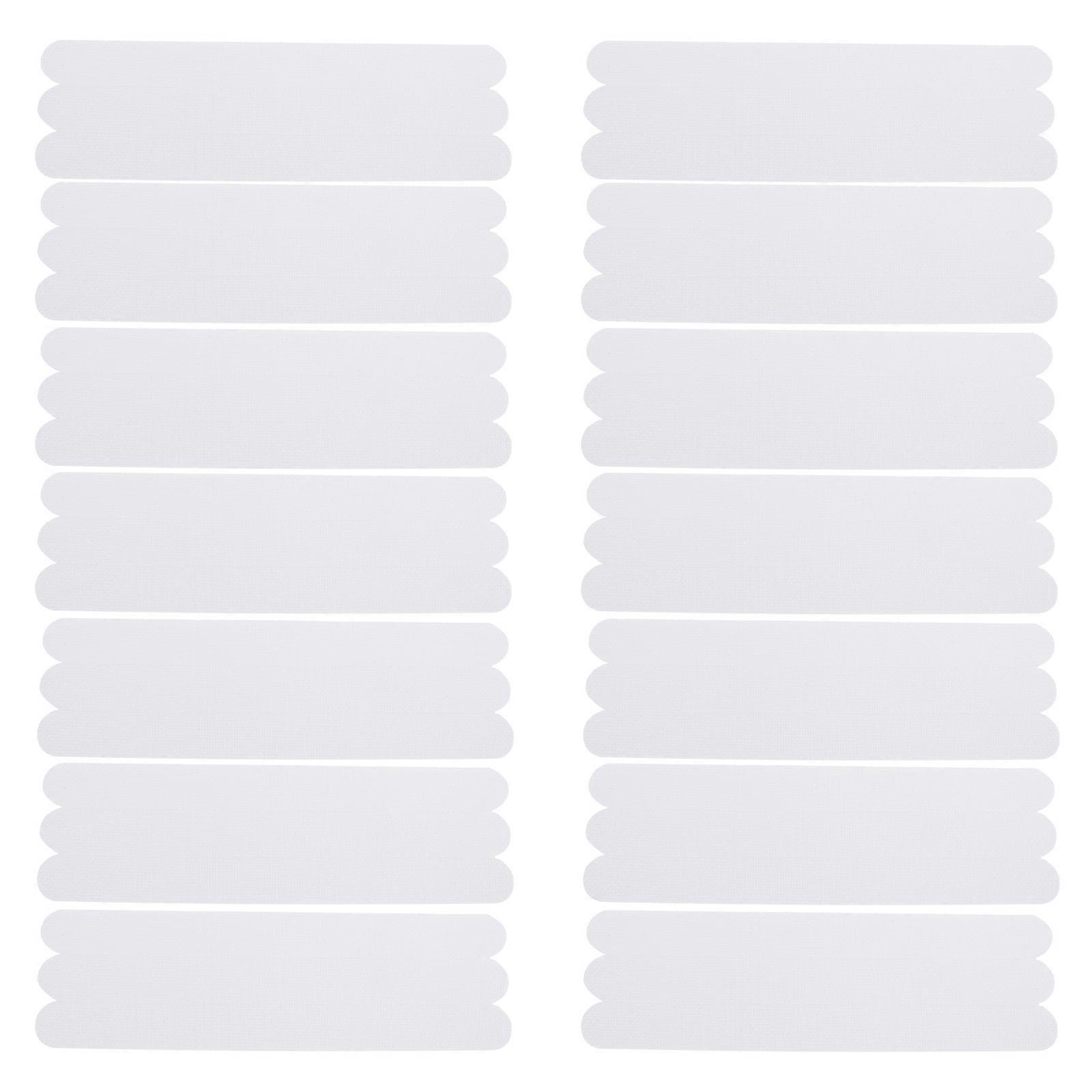 Anti-Slip Strips 36Pcs White for Stairs and Floor Use with Extra