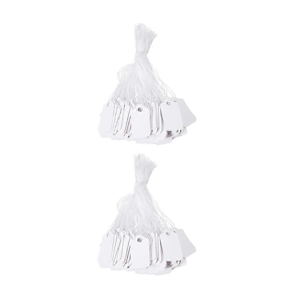 1000pcs Paper Tags with Blank Commodity Price Labels