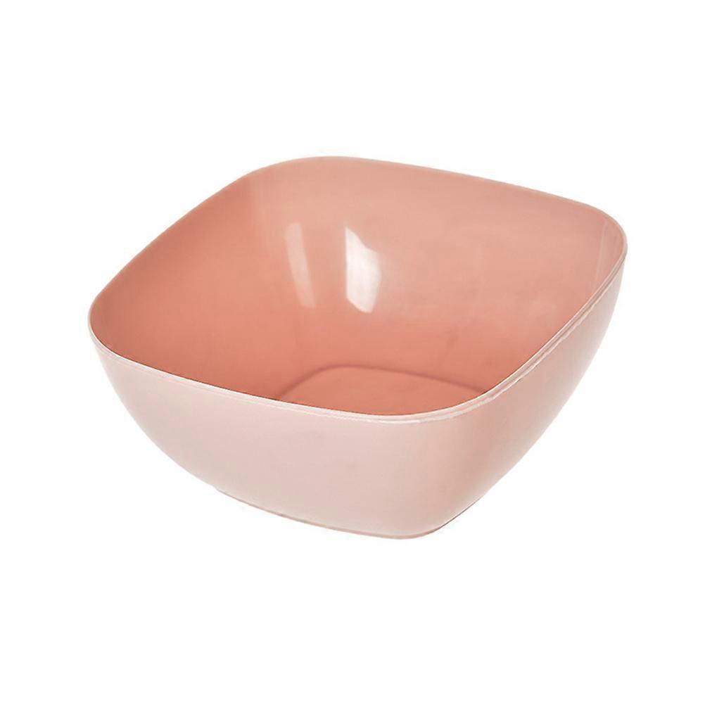 Candy Tray Square Storage Cases For Home Banquet Pink 14.5x9x6.5cm Multi-functional 3Pcs