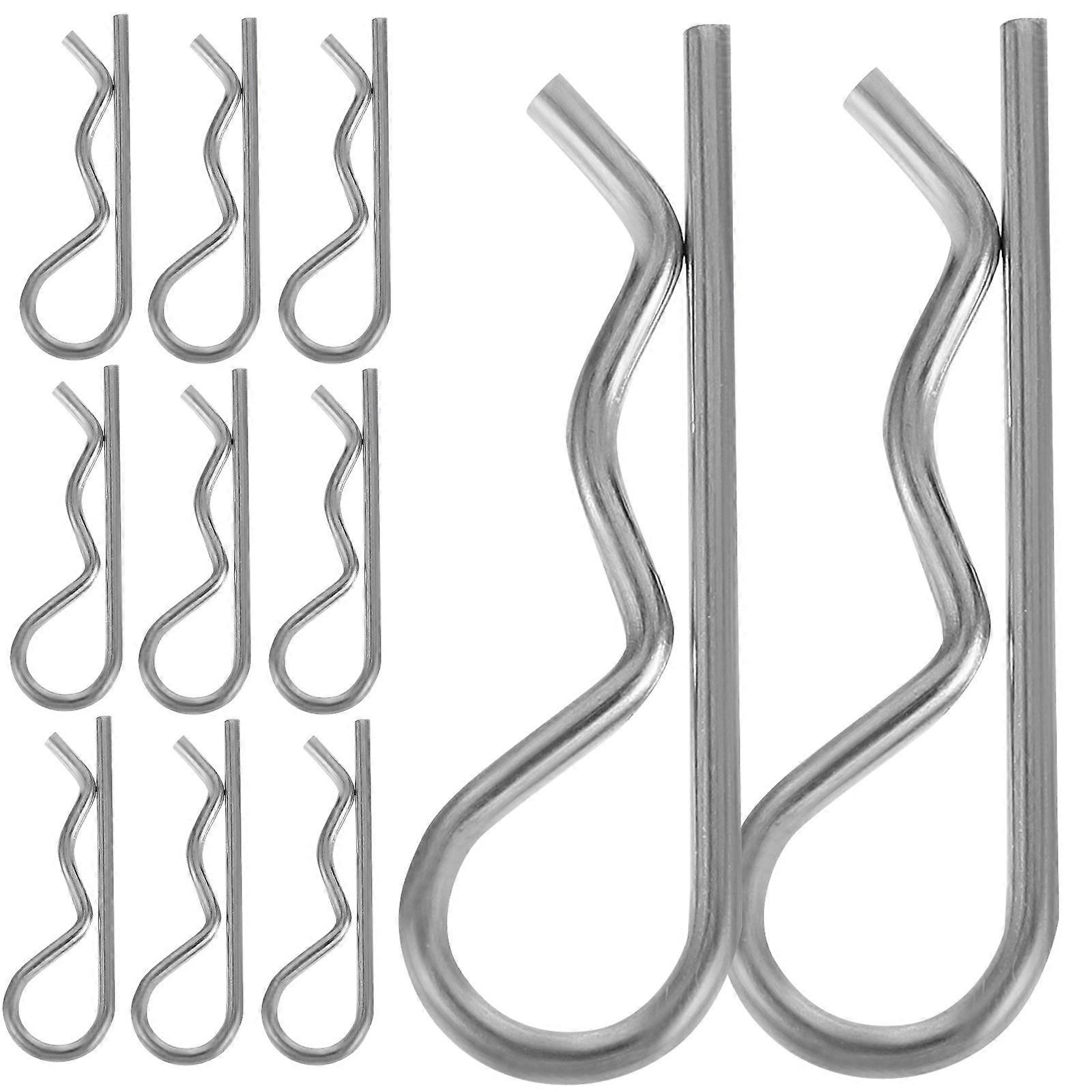 Hair Pin M1.6x32 Double Loop Shape for DIY Enthusiasts Maintenance 20Set