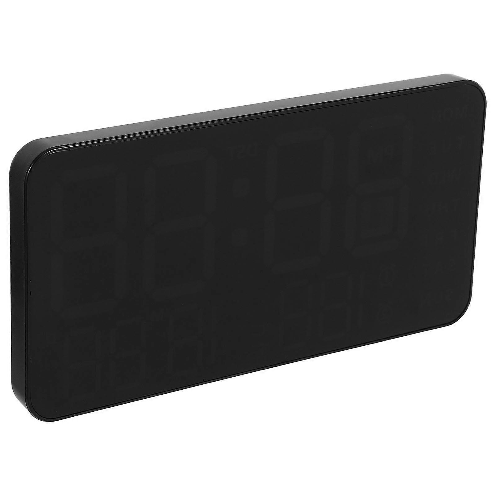 Digital Screen Alarm Clocks Bedside Daylight Saving Time 21.50X11.00X2.70CM 1Pack