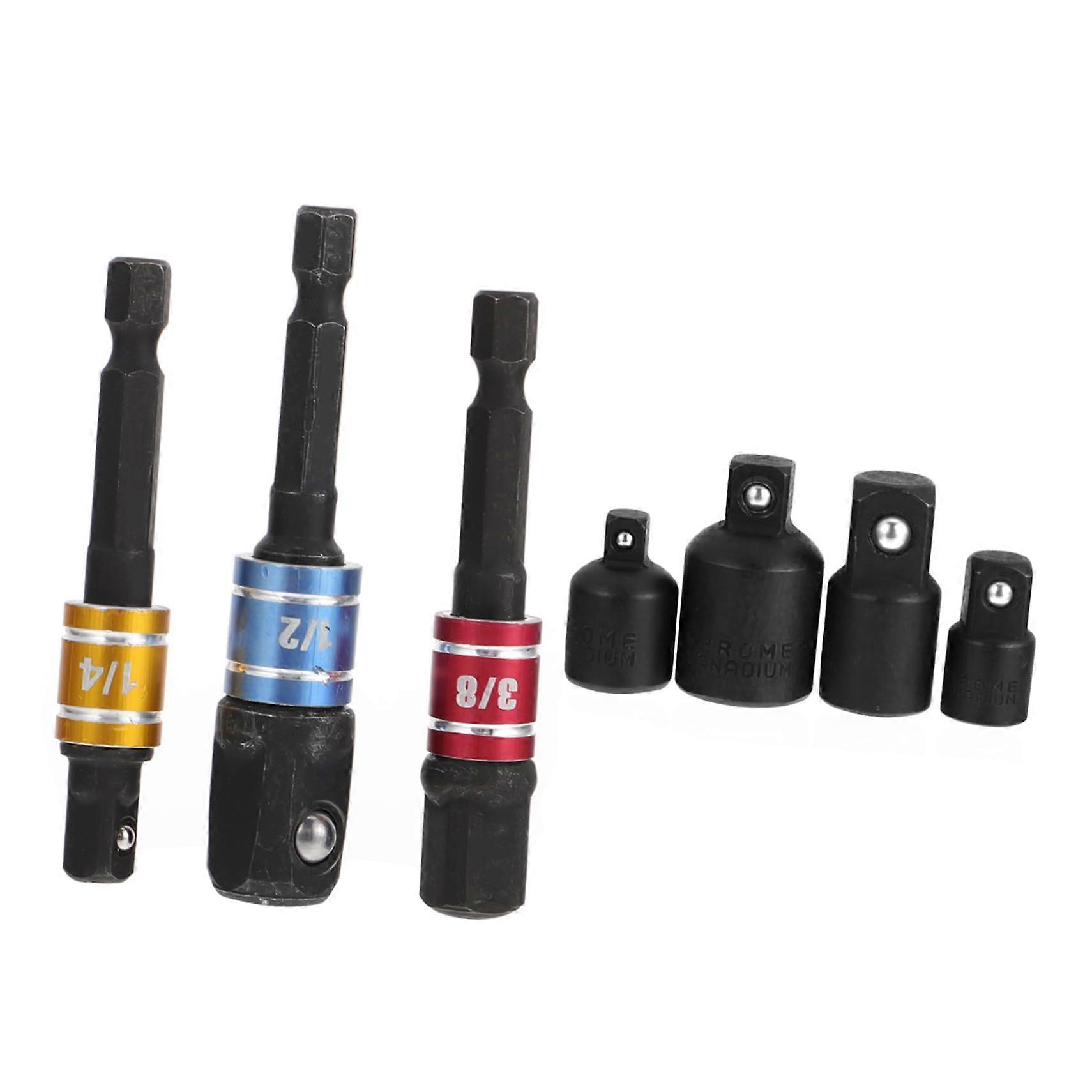 7Piece Hex Bit Adapter Set for Power Drills – Durable, Precision, CorrosionResistant