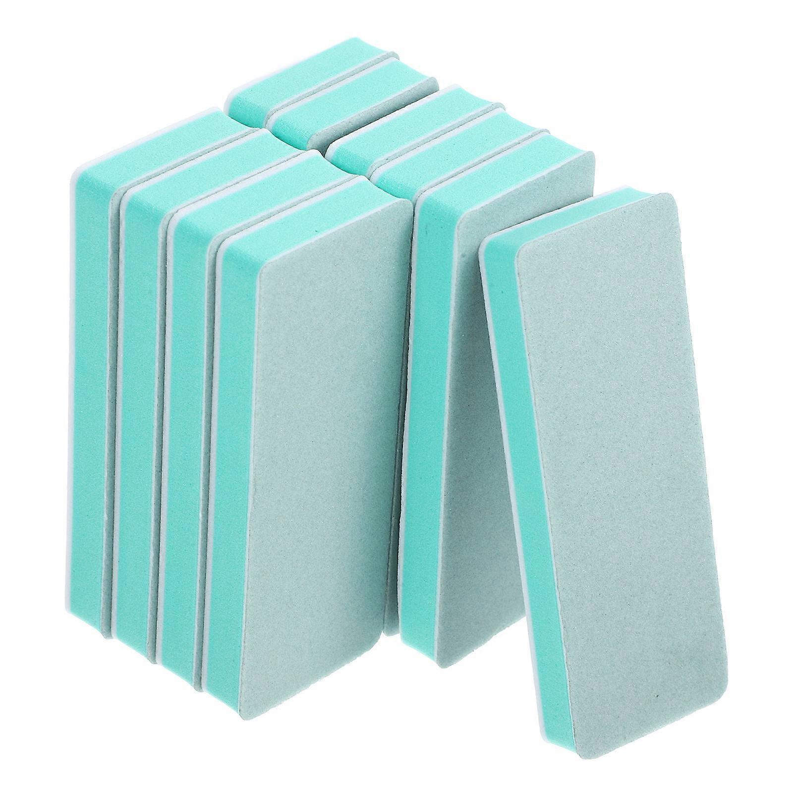 10 Pack Double Sided Sanding Blocks Reusable Sponge Buffer for Nail & Jewelry Polishing, Gentle Touch for Delicate Finishes