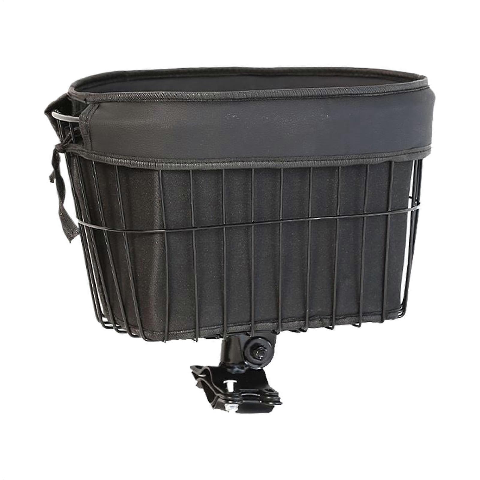 Front Dog Basket for Bicycle - Small Dog and Cat Carrier, Durable Pet Safety Carrier for Mountain Bikes, Easy Installation