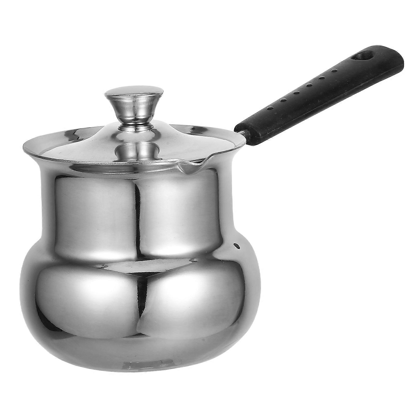 Multifunctional Cooking Stew Soup Cookware Silver Color 1Pcs