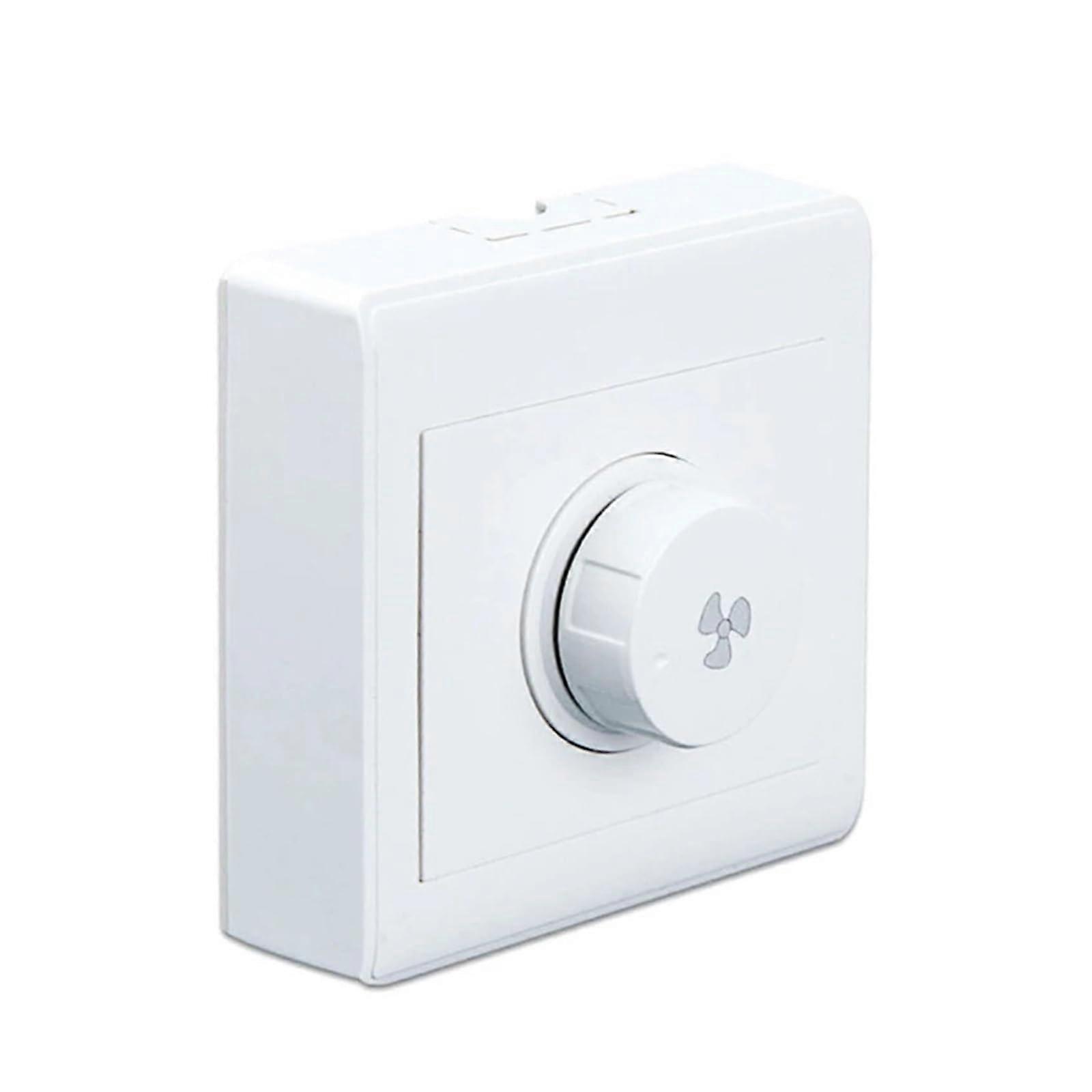 15W to 300W Ceiling Fan Speed Controller Switch 86 Model Speed Controller Replacement 50/60Hz 10A Button Switch