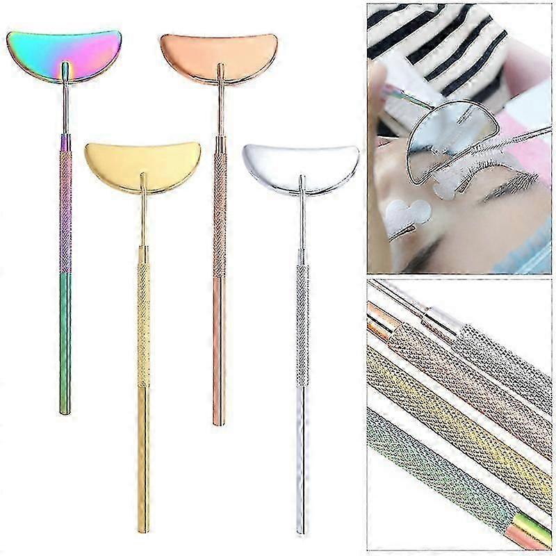 Large Magnifying Makeup Mirror with Long Handle for Eyelash Application