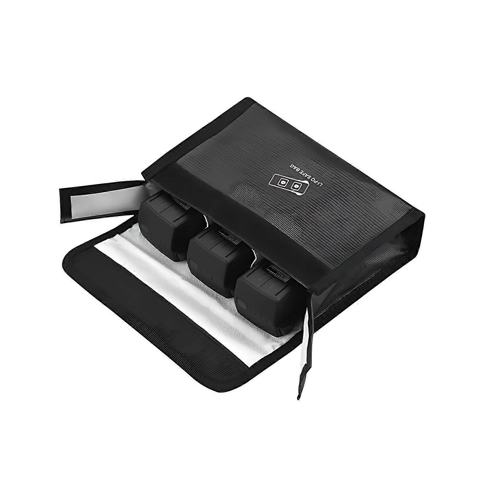 Mavic 3 Pro Lipo Battery Security Bag For 3 Batteries - Fireproof Explosion-Proof Storage For DJI Air 3, Mavic 3 Series