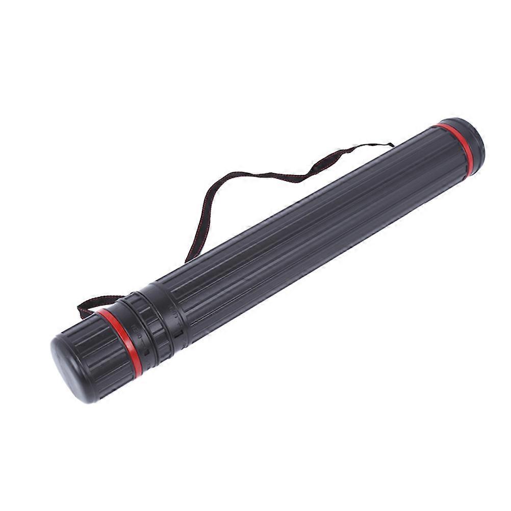 Plastic Storage Tube Black Expandable Length Moisture-Proof for Storage