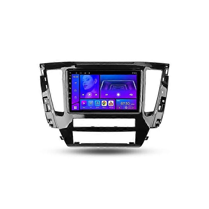 2 Din For Mitsubishi Pajero Sport 3 2020 - 2021 4G 8-core WIFI Android Auto Car Radio Player Stereo Tesla Vetical Screen 9 Car Multimedia Video Player