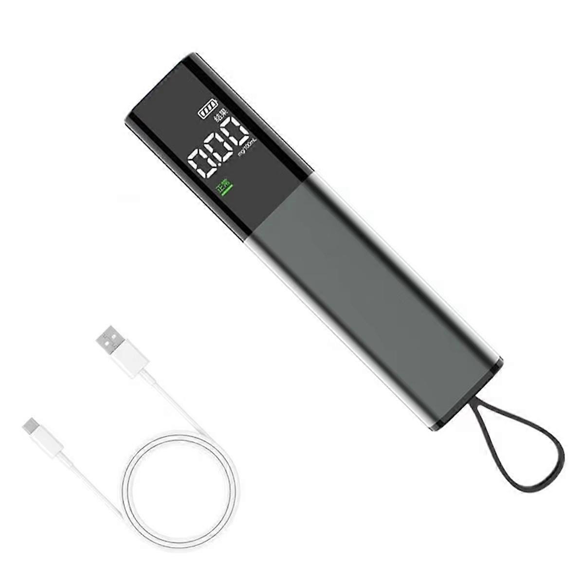 Alcohol Tester Digital Personal Alcohol Breathalyzer High Accuracy Detector Blowing Drunk Driving T