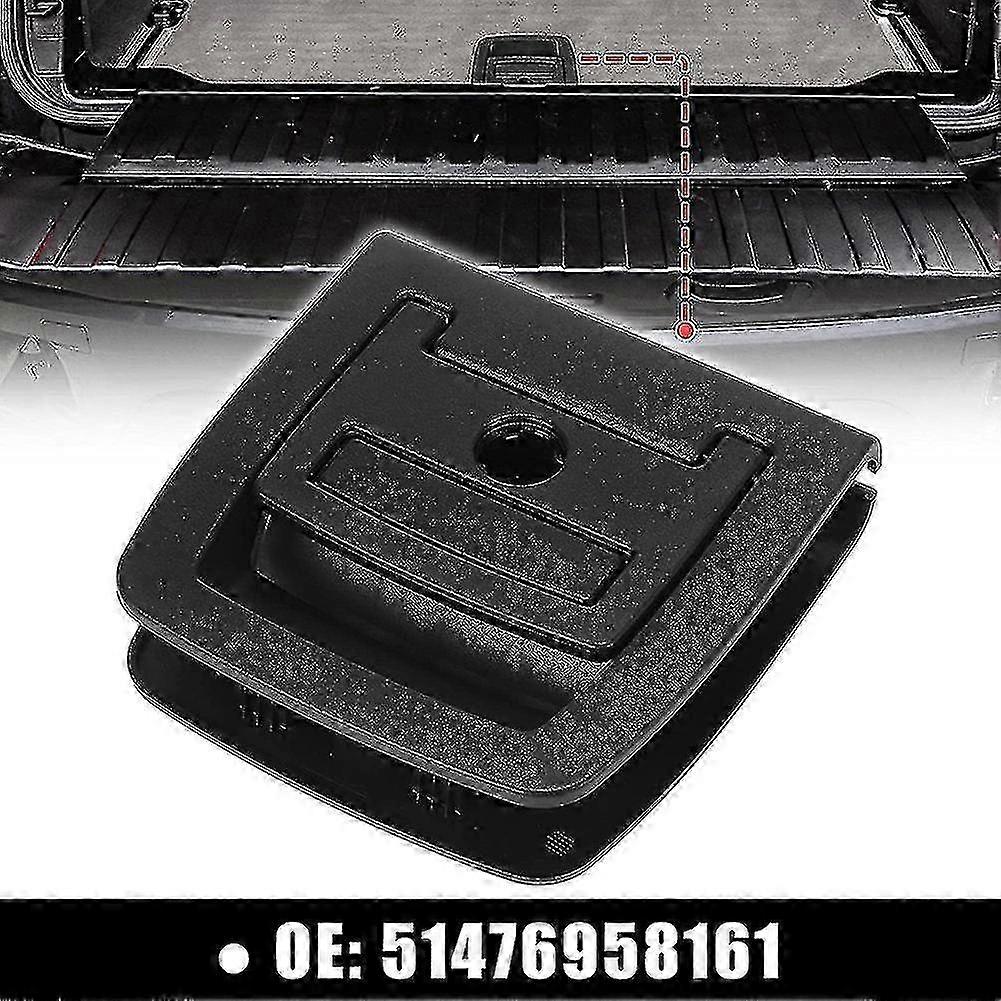 2025 Rear Trunk Mat Carpet Handle With Hole For -bmw E70 X5 E71 X6 Black