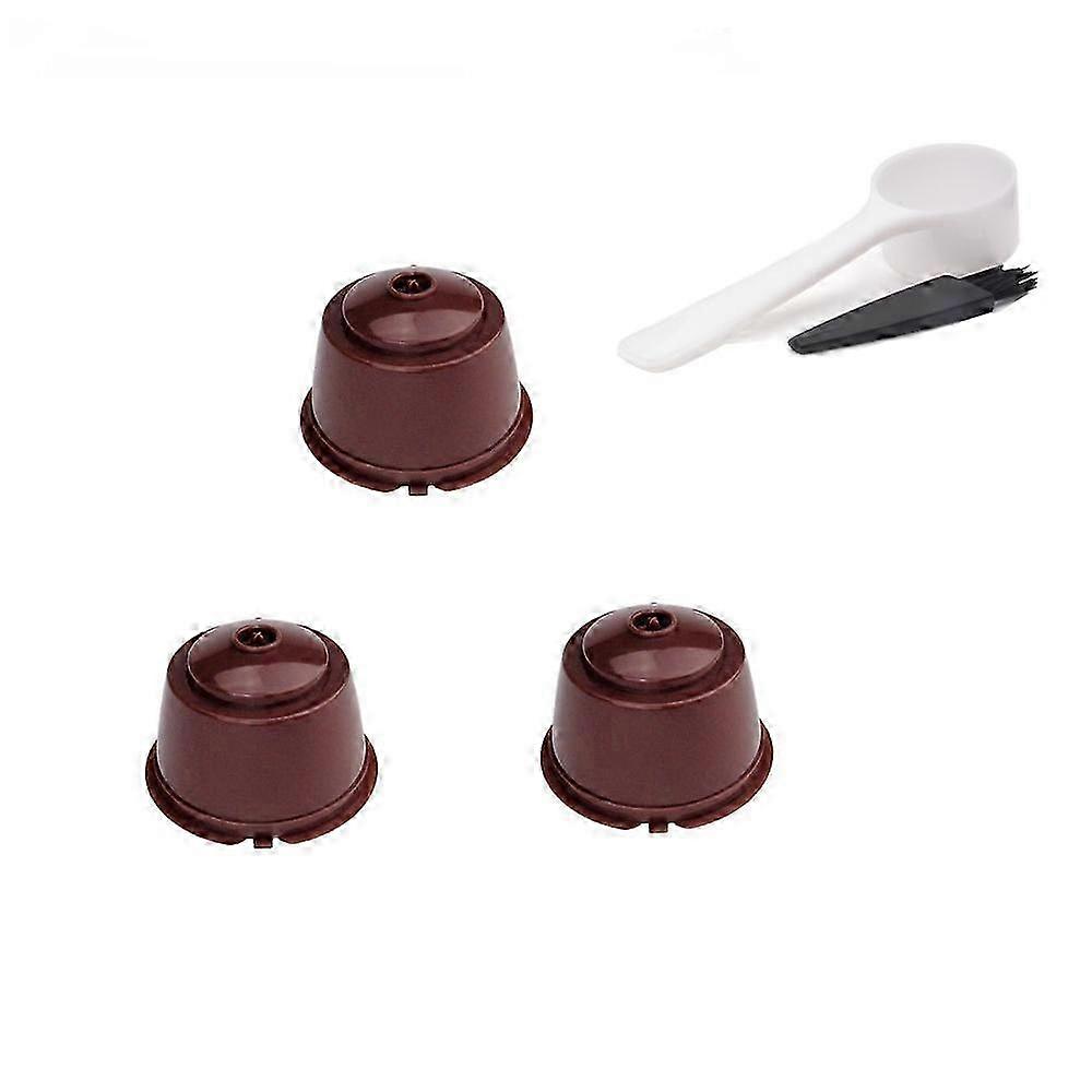 2025 3pcs/Set Refillable Dolce Gusto Coffee Capsules With Solid Metal Hammers