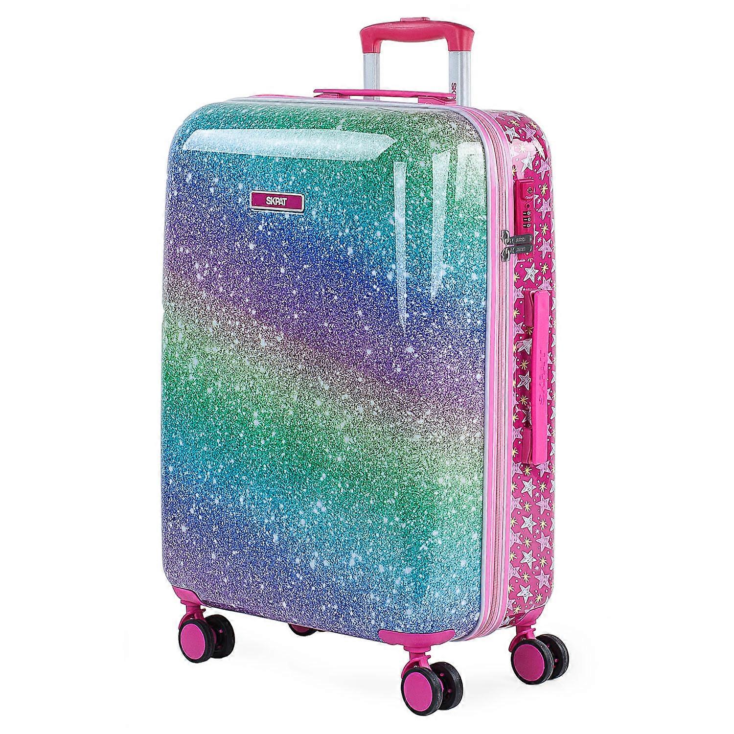 Skpat Medium Children's Pc Suitcase Shine Like A Star