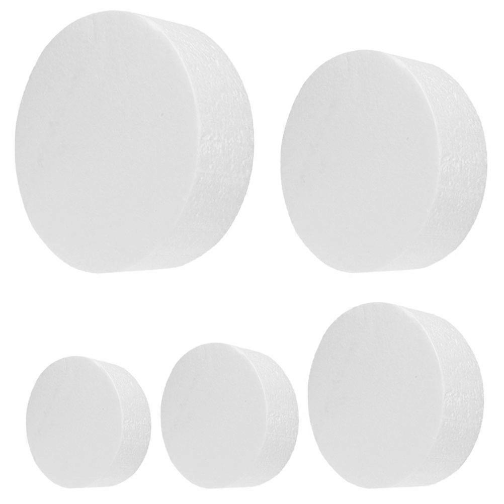 Artificial Cake Display DIY Cake Model Accessory Bakery Display 100mm Diameter 5Pcs