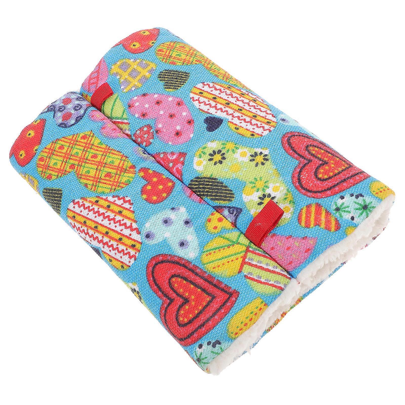 Chinchilla Cage Accessories Pet Tunnel Cylinder Shape Plush Material Hiding Playing 1Pack