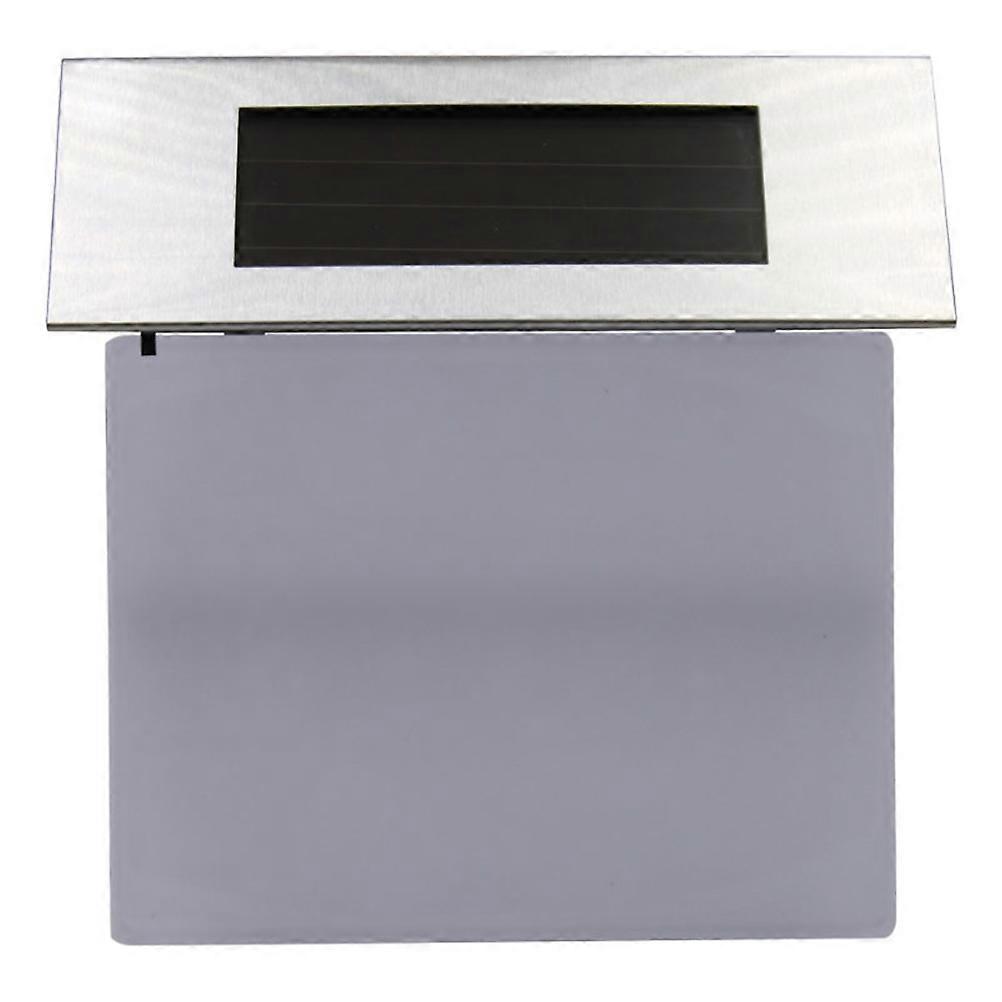 Led Address Numbers For House Solar Lighted Address Sign Outdoor Use 18.5 X 19 X 6 Cm Stainless Steel Weatherproof 2Pack