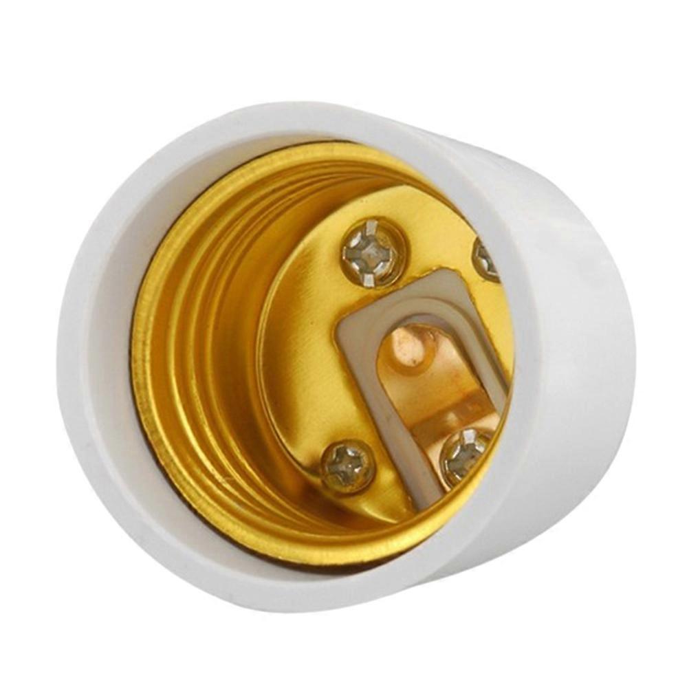Spotlight Adapter Gu10 to E27/E26 Lamp Socket Connector Home Lighting Material Electric Flaming Safe 2Pcs
