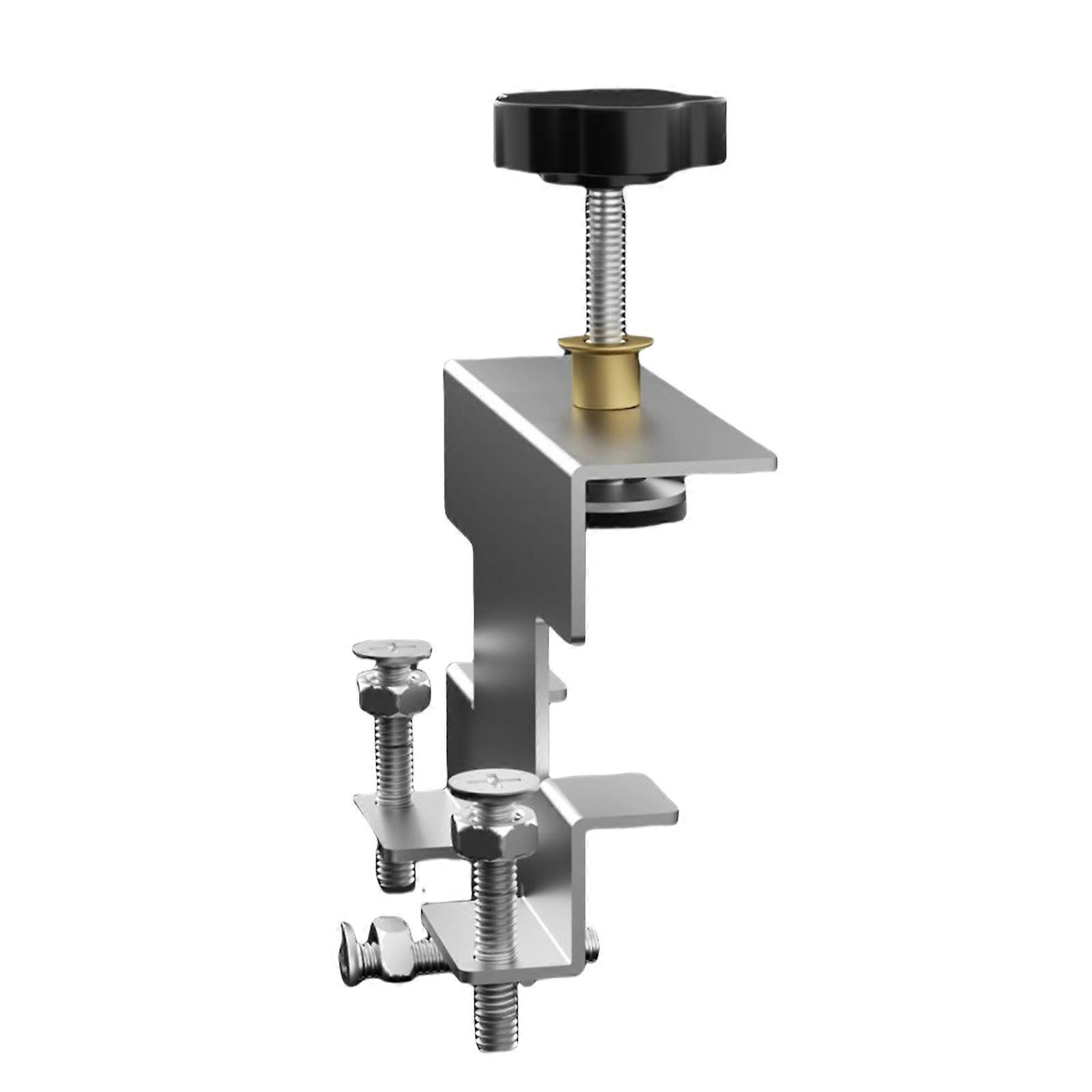 Cabinet Door Panel Mounting Jig Adjustable Cabinet Install Tool Door Panel Positioning Fixture for Most Cabinet Door Multicolor