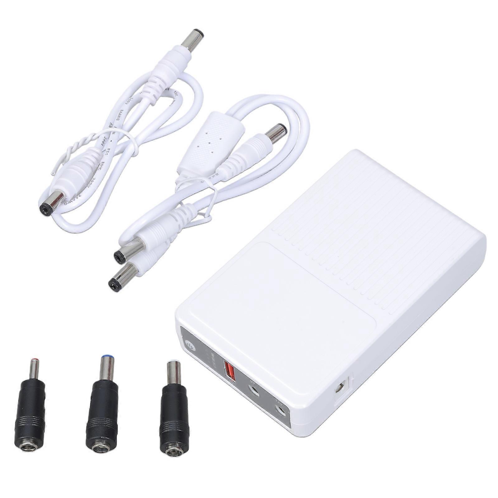 10400mAh Uninterruptible Power Supply UPS Router Optical Adapter Backup Power Supply 5V 9V 12V 10400mAh UPS Multicolor