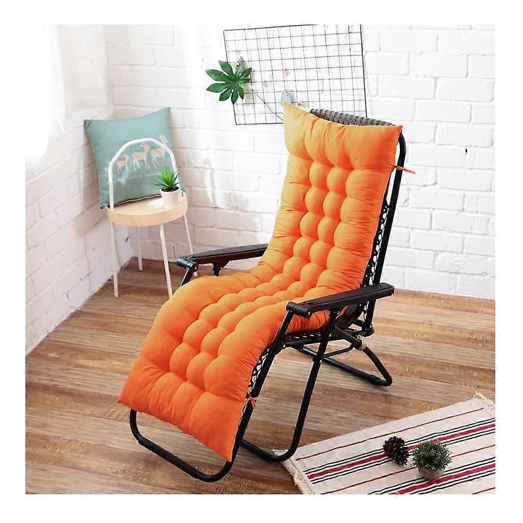 Garden Lounger Cushion 170x53cm Thickened NonSlip Sofa Cushion Style2