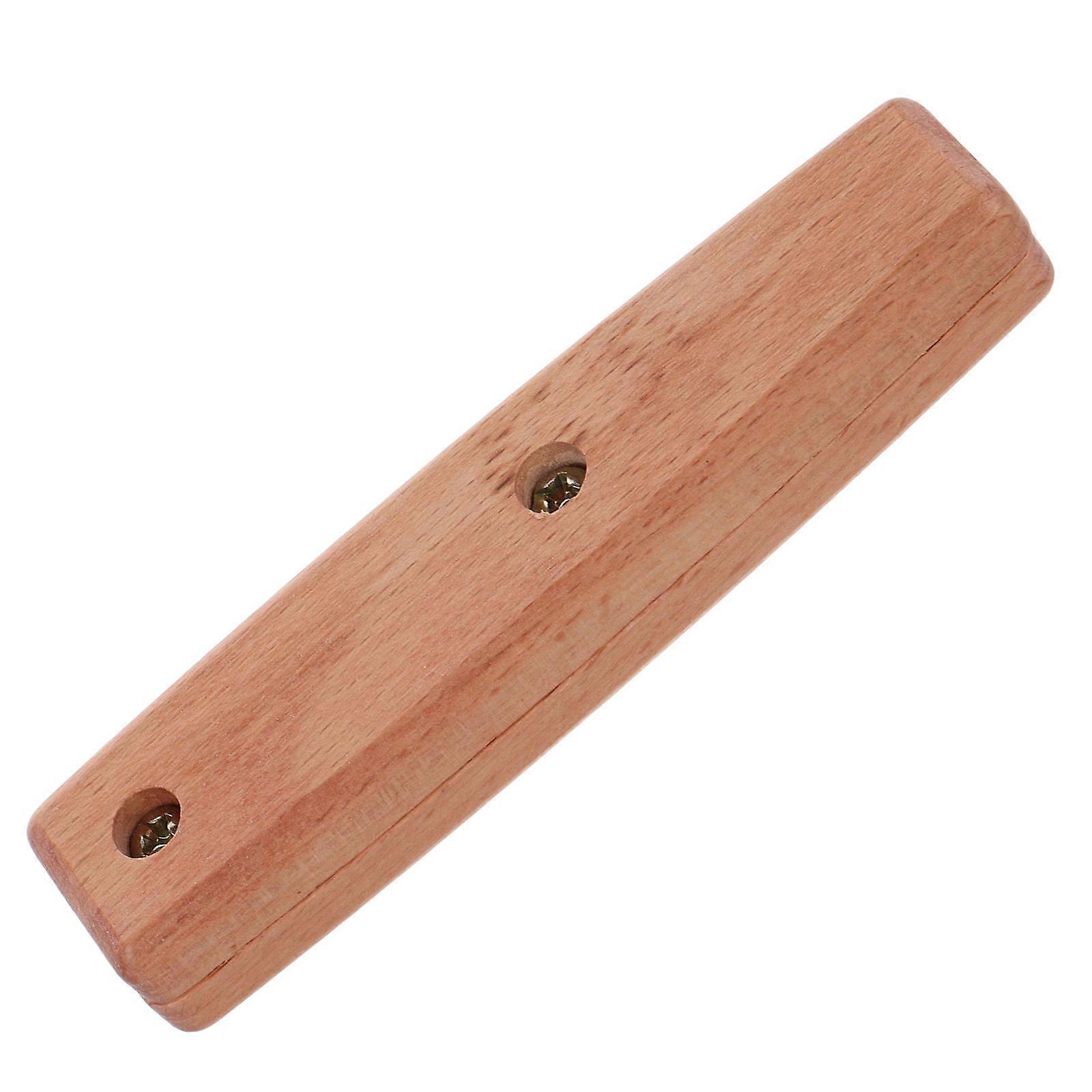 Spatula Handle Replacement Wooden Material Universal Design For Home Users 1Set