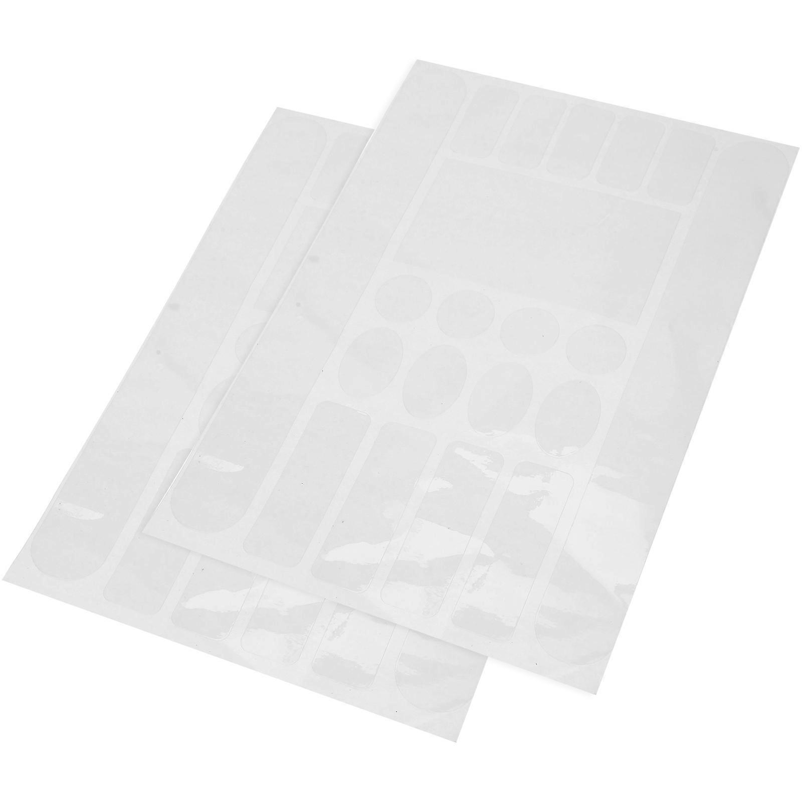 Bike Frame Protective Film Mountain Bike Protector Scratch Protection Outdoor Riding 23X2.8X0.12CM 2 Sheets