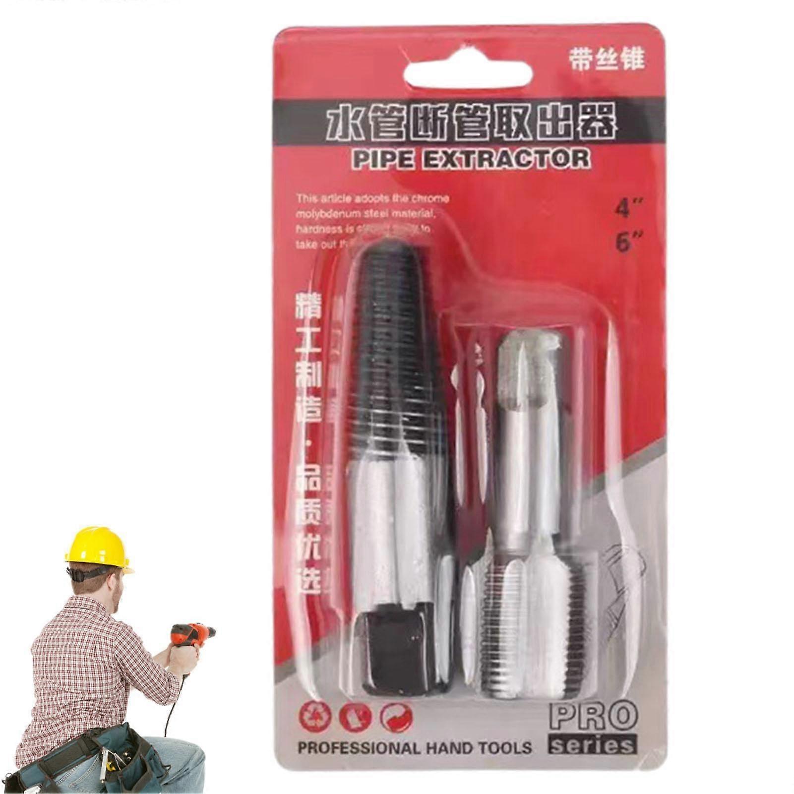 Screw Extractor for Broken Screws, Damaged Screw Removal Tool Set, Easy Out Hose Puller, Heavy-Duty Material, Versatile Size