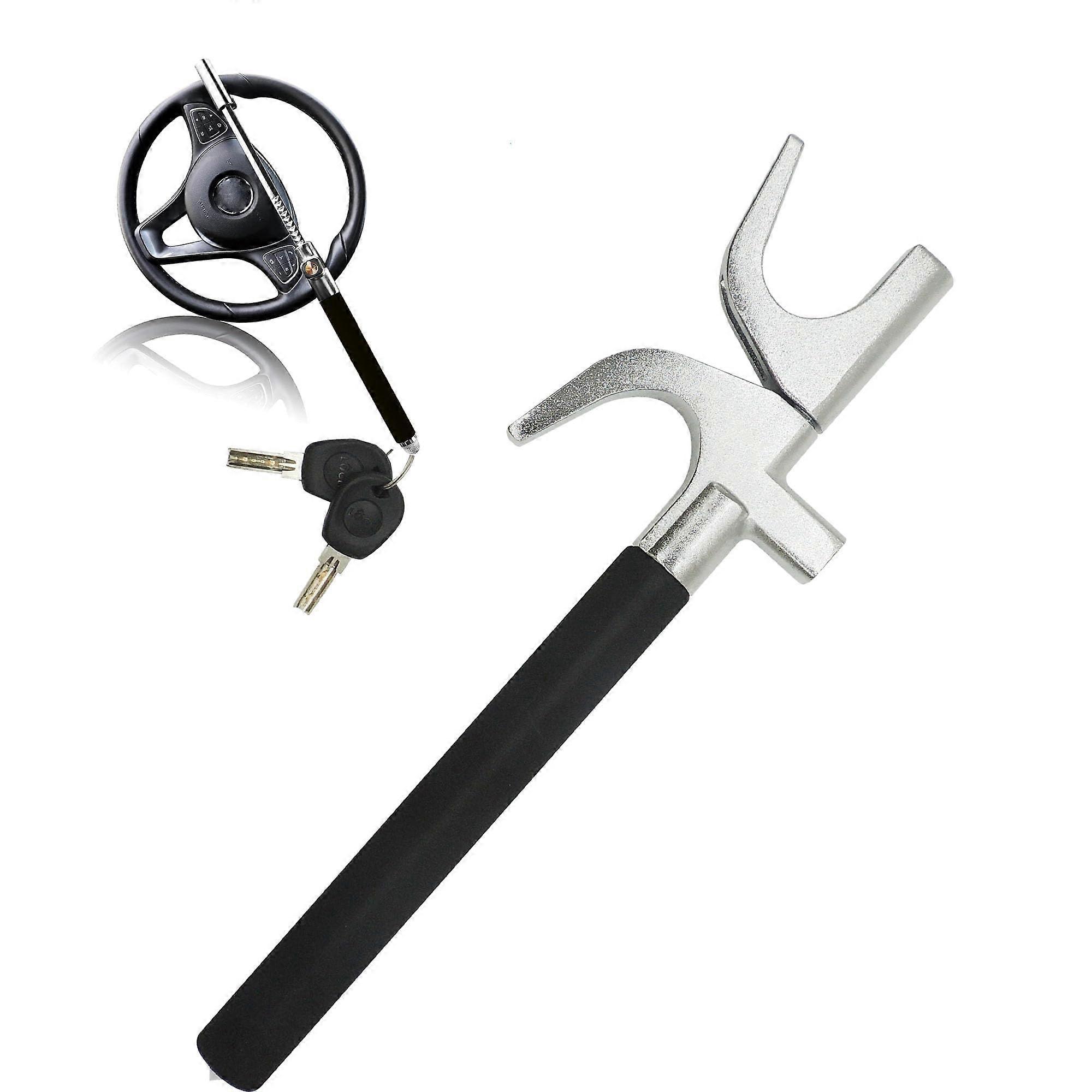 Steering Wheel Claw, Parking Claw with Telescopic Function, AntiTheft Car, Motorhome, Universal Car Theft Protection