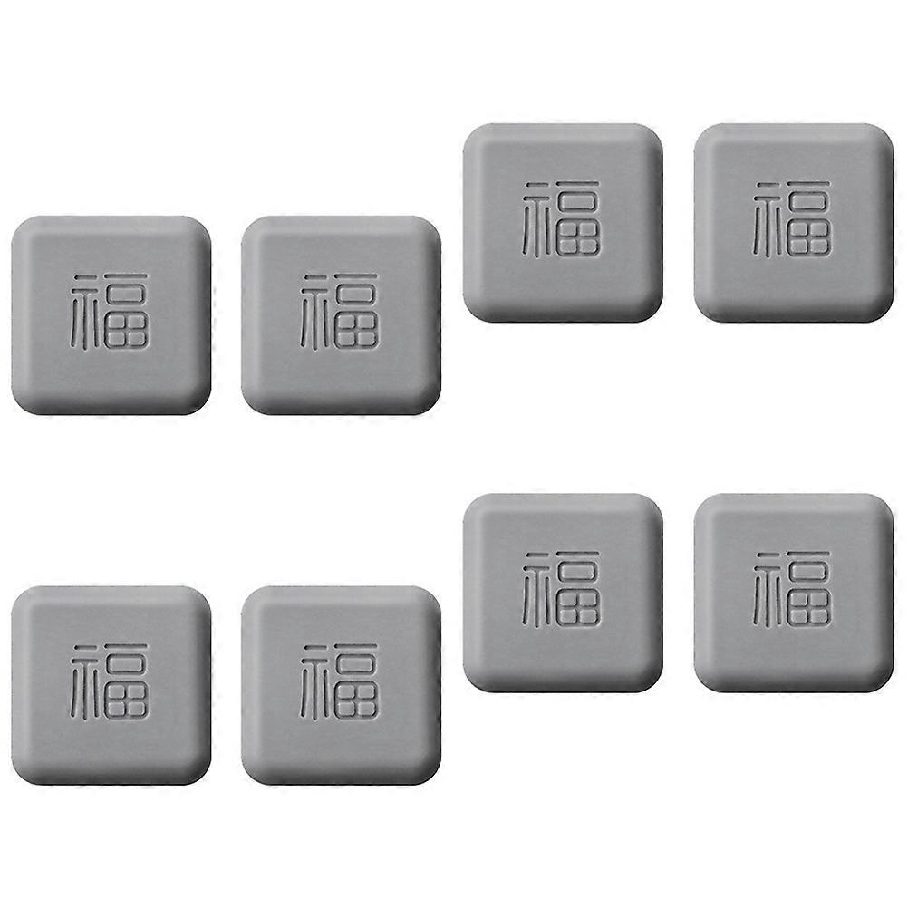 Door Knob Cushion 8 Pcs Silicone Bumpers Designed For Home And Office Environments Featuring Strong Adhesion And Noise Reduction