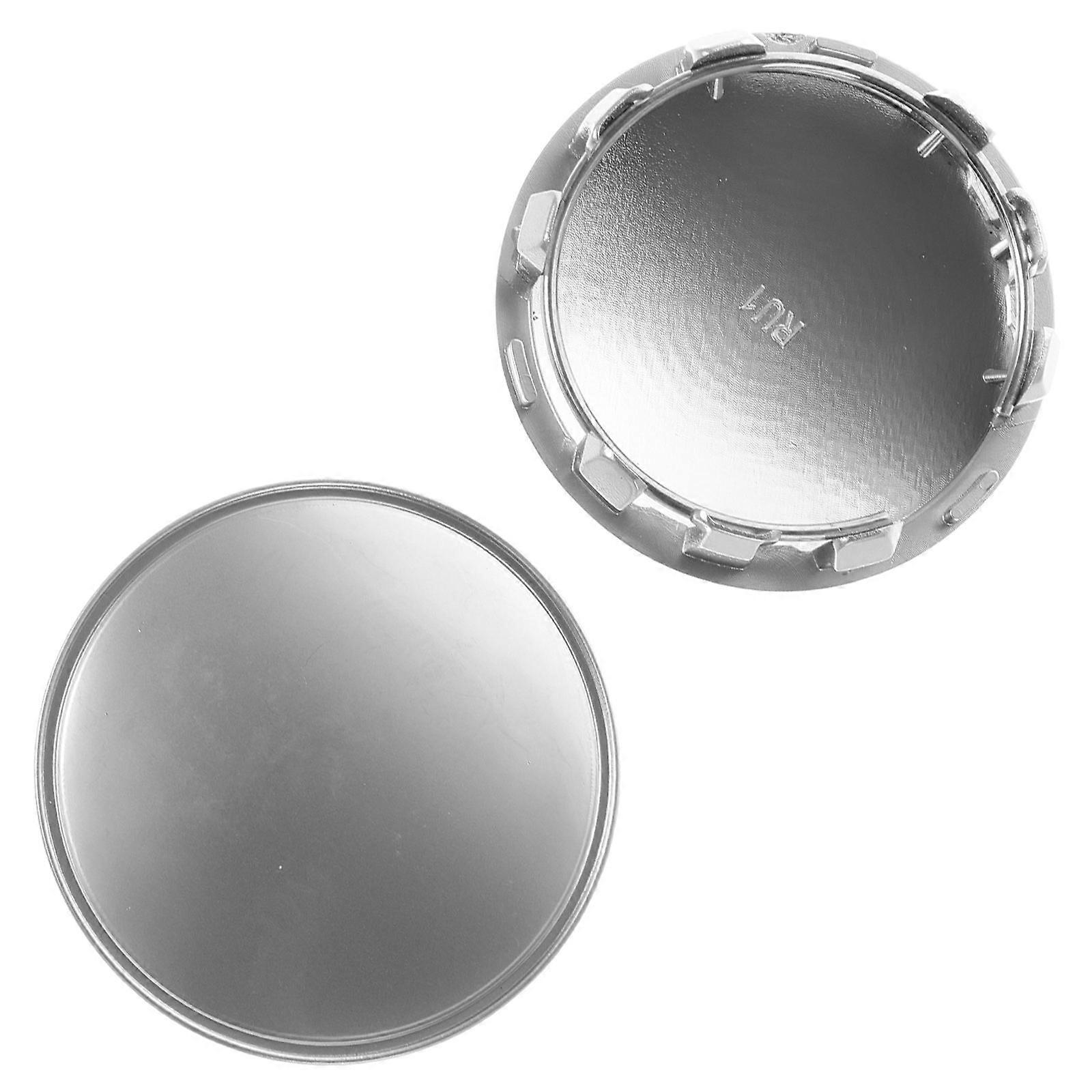 2pcs Wheel Center Caps for Car Rim Modification Auto Hubcap Cover