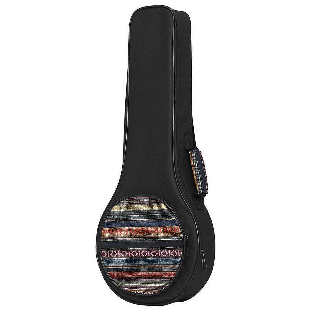 Mandolin Bag with Adjustable Shoulder Strap   Large Capacity Canvas Pouch for Musical Instrument Storage   Backpack Style Suitable for Men and Women