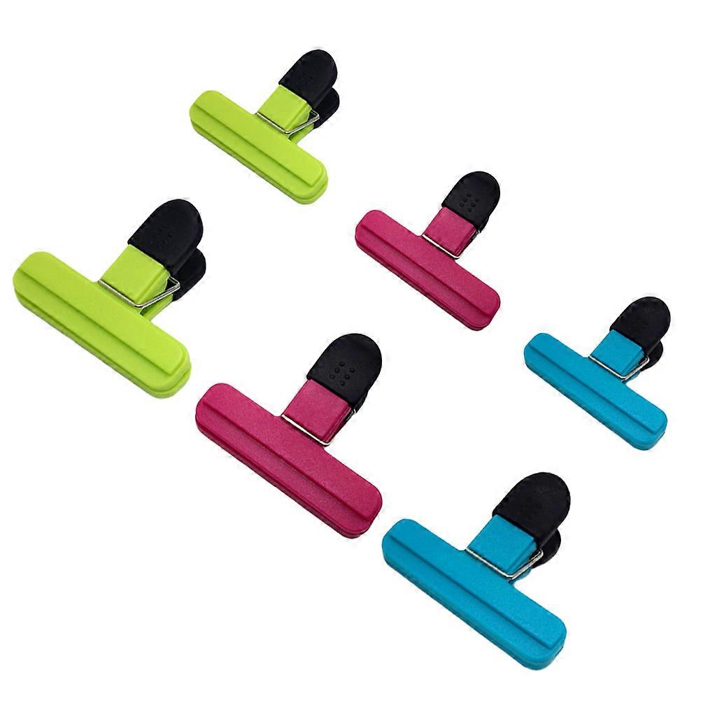 Versatile Seal Clips 6Pcs Easy To Open And Close Clamp Great For Food Storage Food Bag Use In Home Kitchen