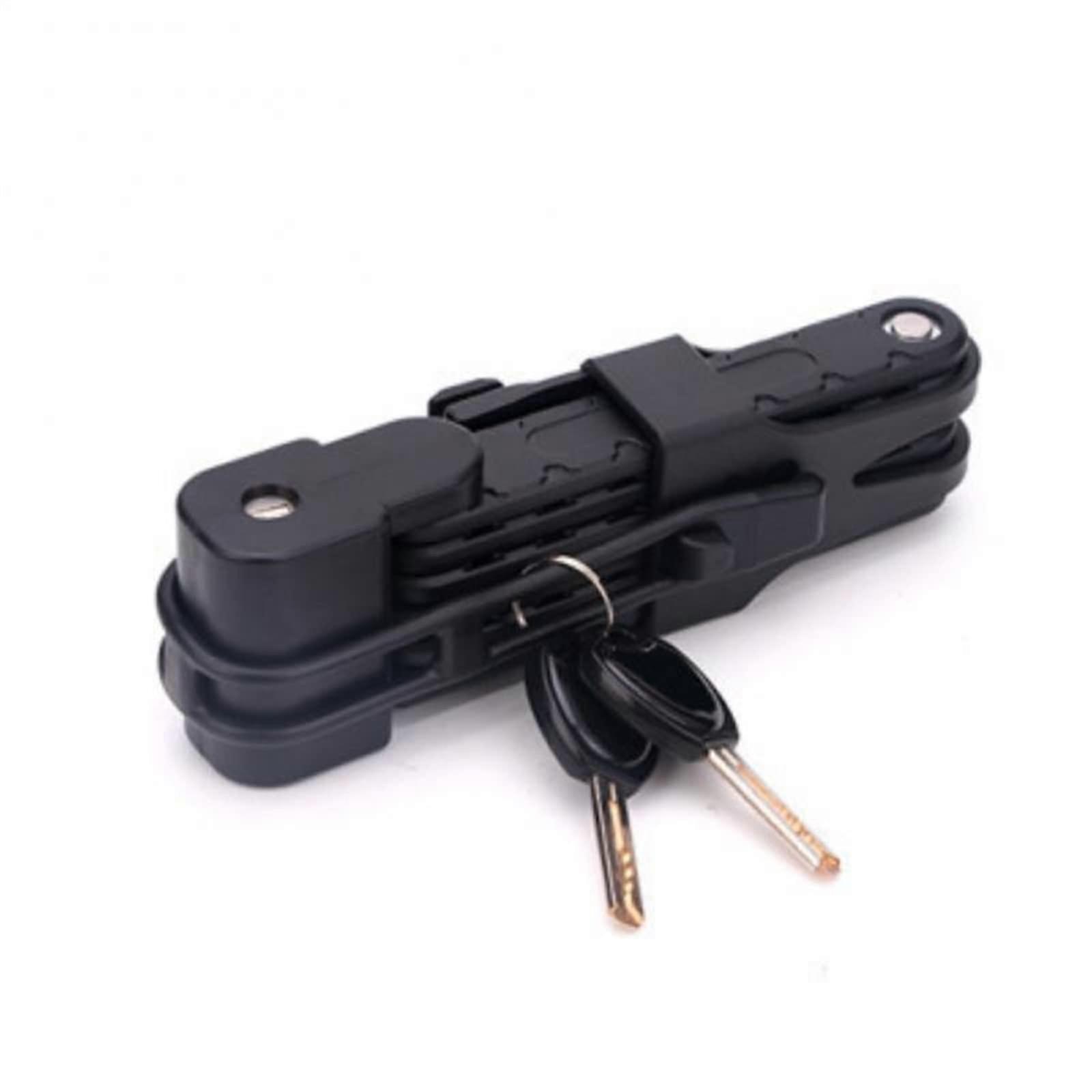 Bicycle Lock, Steel Cable Alloy Lock, Bicycle Equipment, AntiTheft Mountain Bike, Electric Motorcycle, Lock (Color: Red/Black)