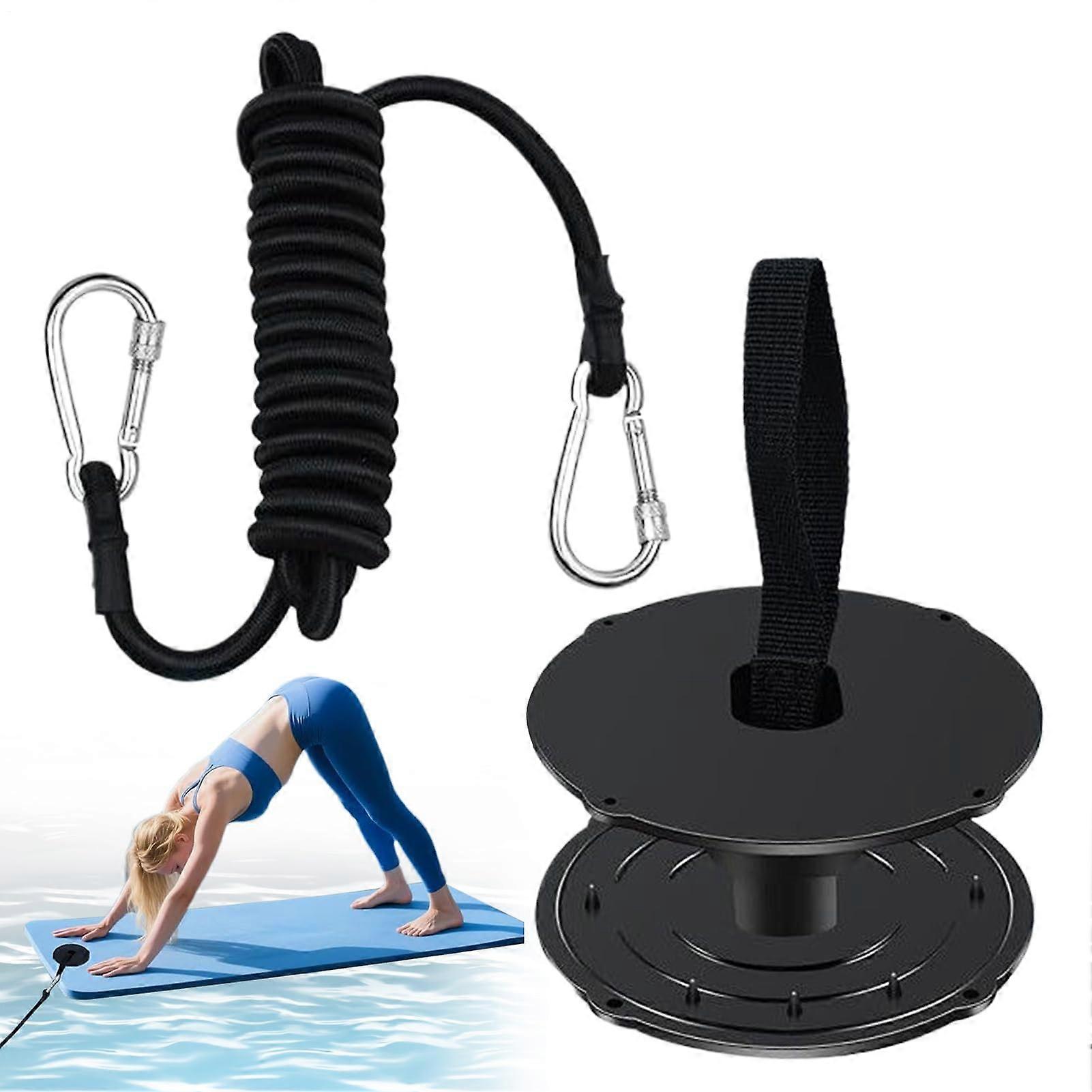 Swimming Mat Anchoring Kit Portable Tethering Rope for Floating Dock Mats