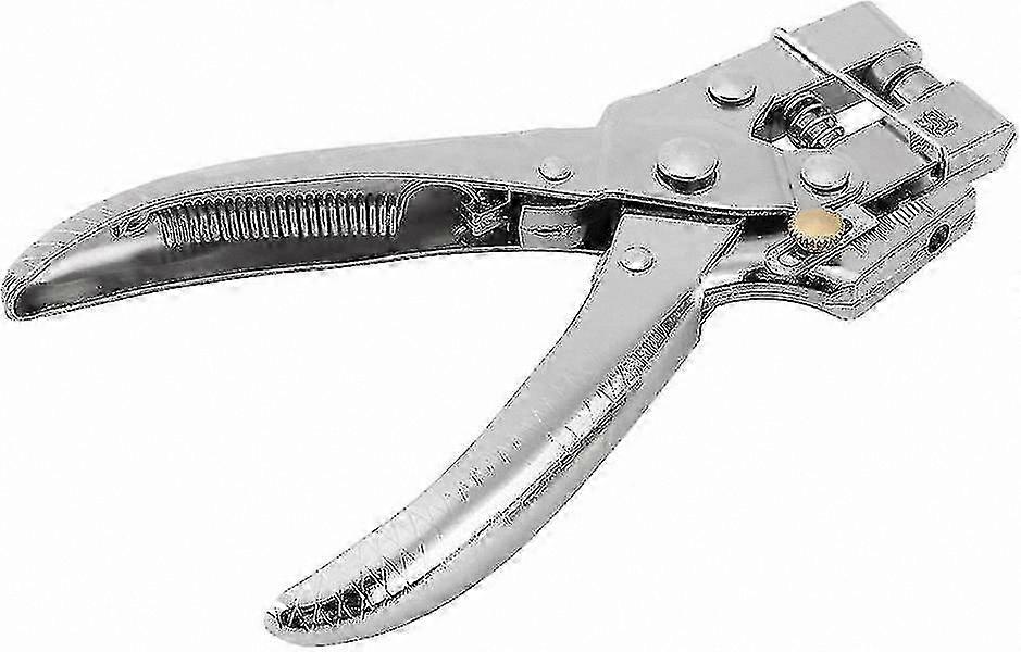 Silver Eyelet Setting Pliers for Belt and Fabric Crafting (1 Piece)