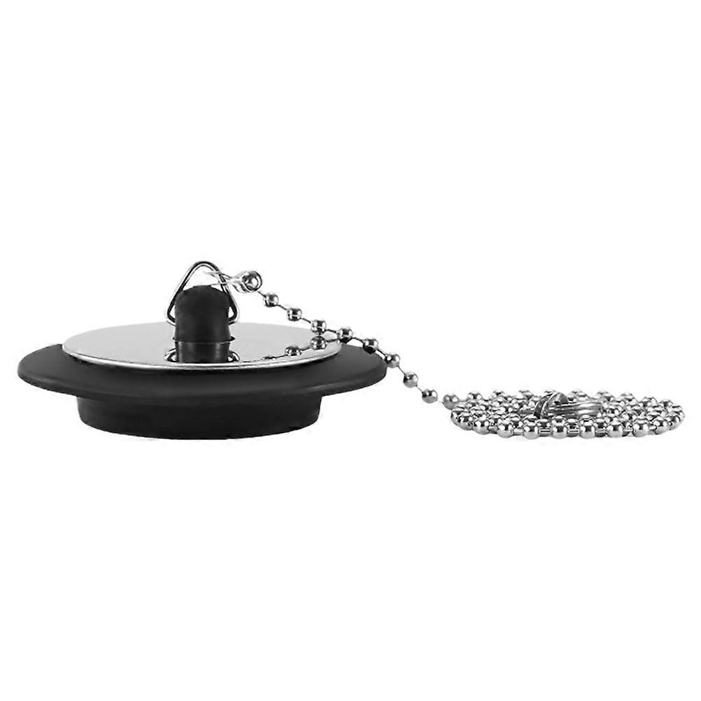 Drain Kitchen Sink Drainage Cover with Chain Replacement Tub Stopper Bathtub Accessory
