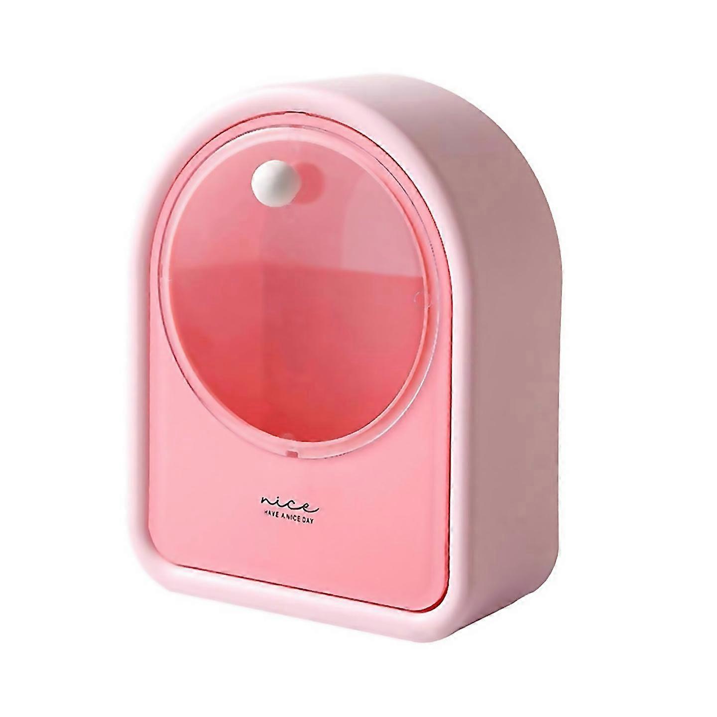 For punchfree storage box wallmounted organizer Pink