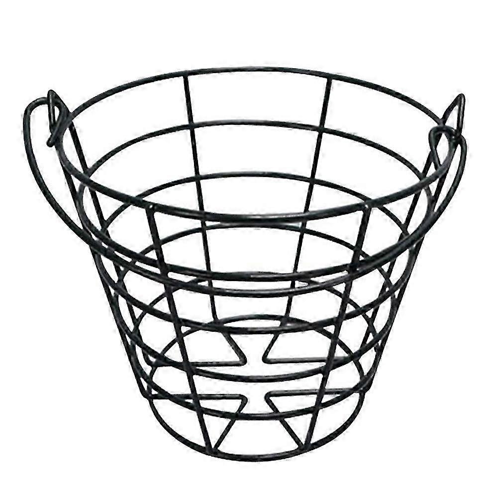 Practice Golf Ball Storage Basket with Handle - Holds Up to 50 Balls for Organized Golf Practice