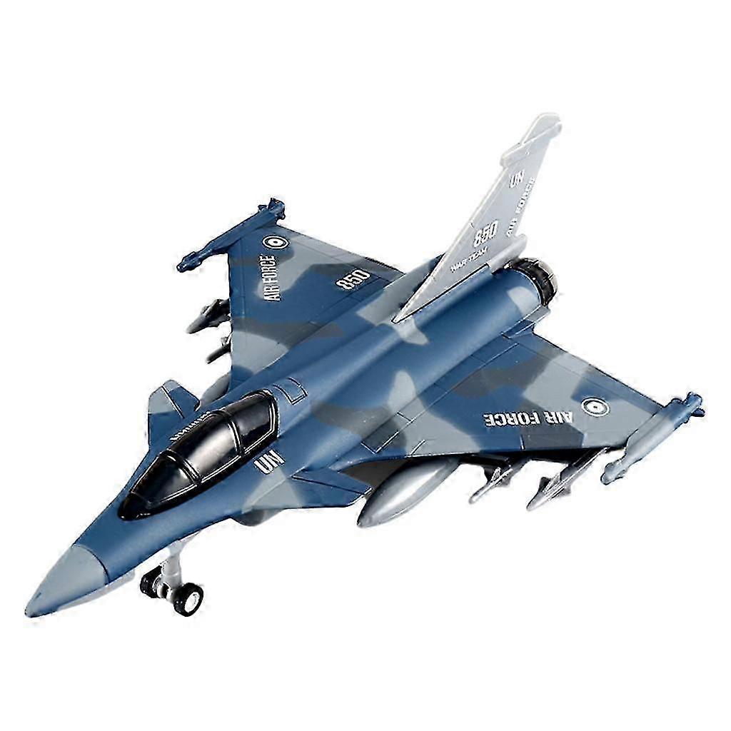 1/50 Scale Model Toy Diecast Fighter Jet Plane With Pull Back Action Decoration