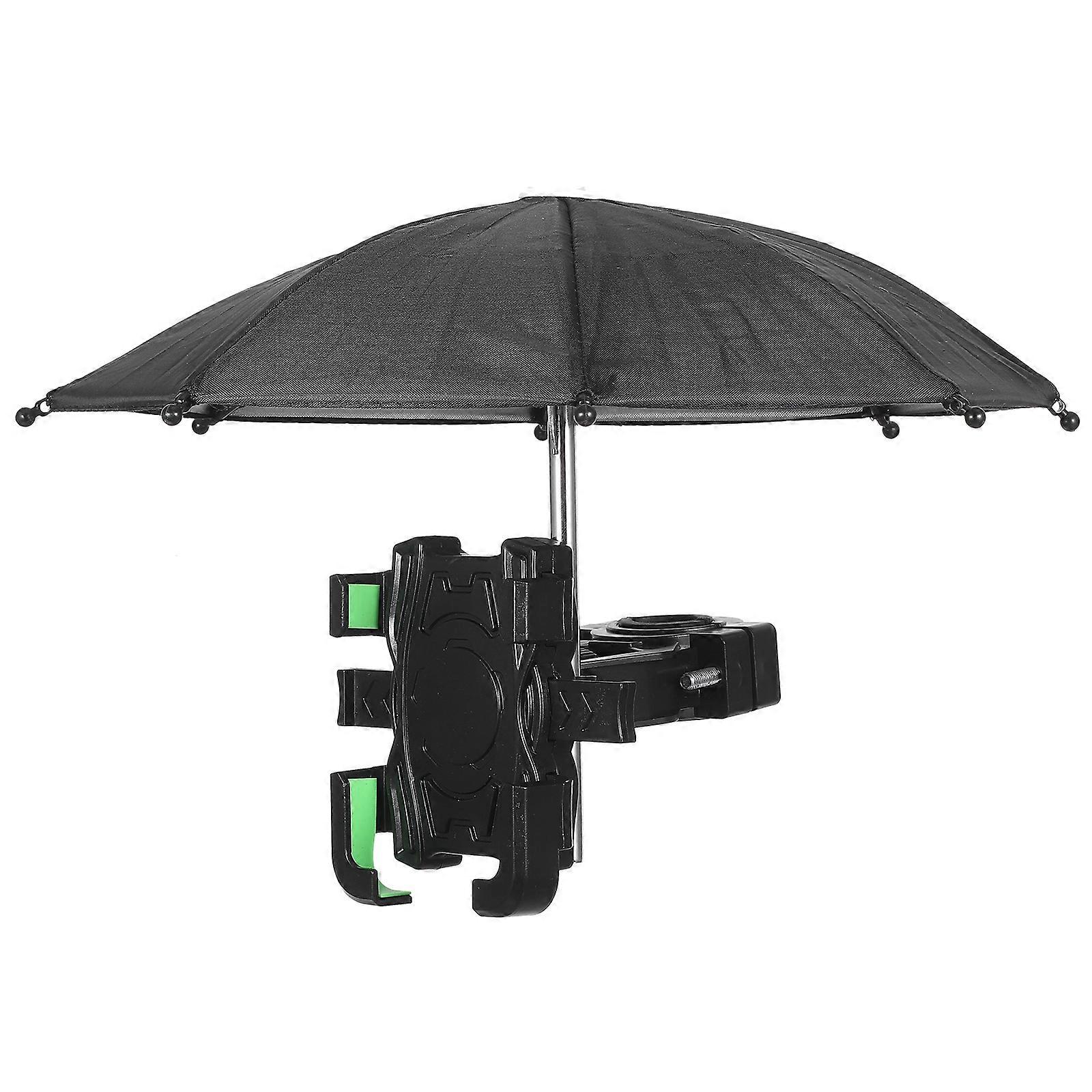 Bike Phone Mount Handlebar Phone Holder for 4Sets with Umbrella Support