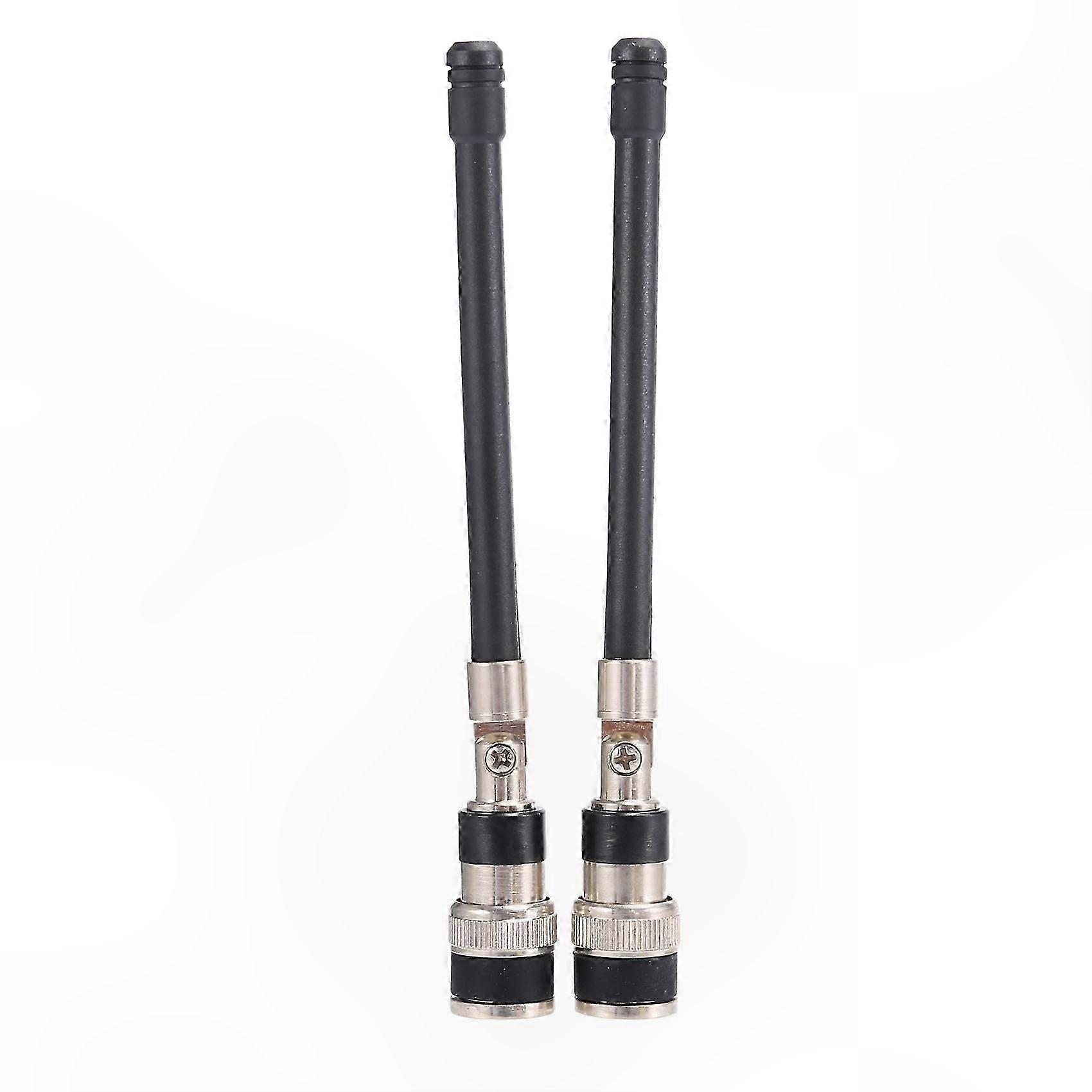 2-Pack BNC UHF Antennas for Wireless Microphones, Compatible with PGX24 SLX24 SLX4 PG58 SM58 BETA58 Series Mics