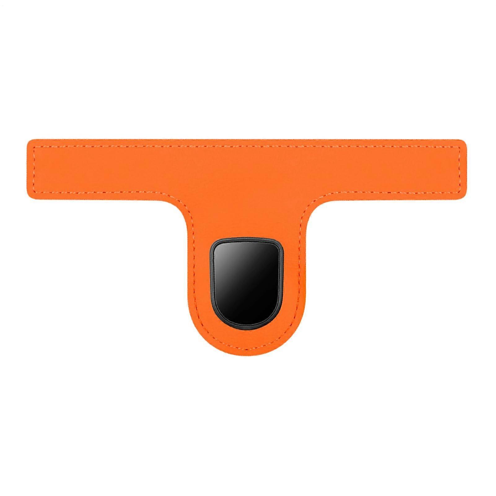 Car Seat Headrest Hooks Universal Fit Car Interior Accessory Trunk Organizer For Bags Umbrellas Groceries Orange