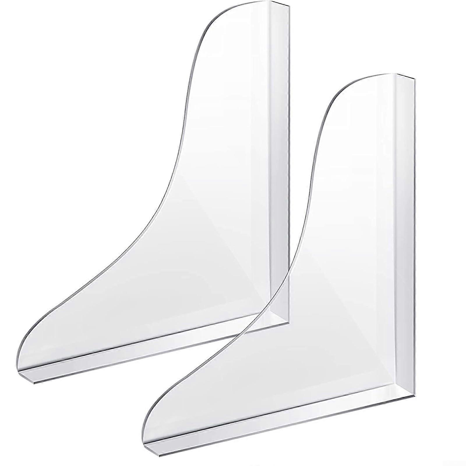 Shower Splash Guards Set of 2 Large Splash Guards Shower Corner Water Guard Replacement for Bathtub Waterproof Self Adhesive