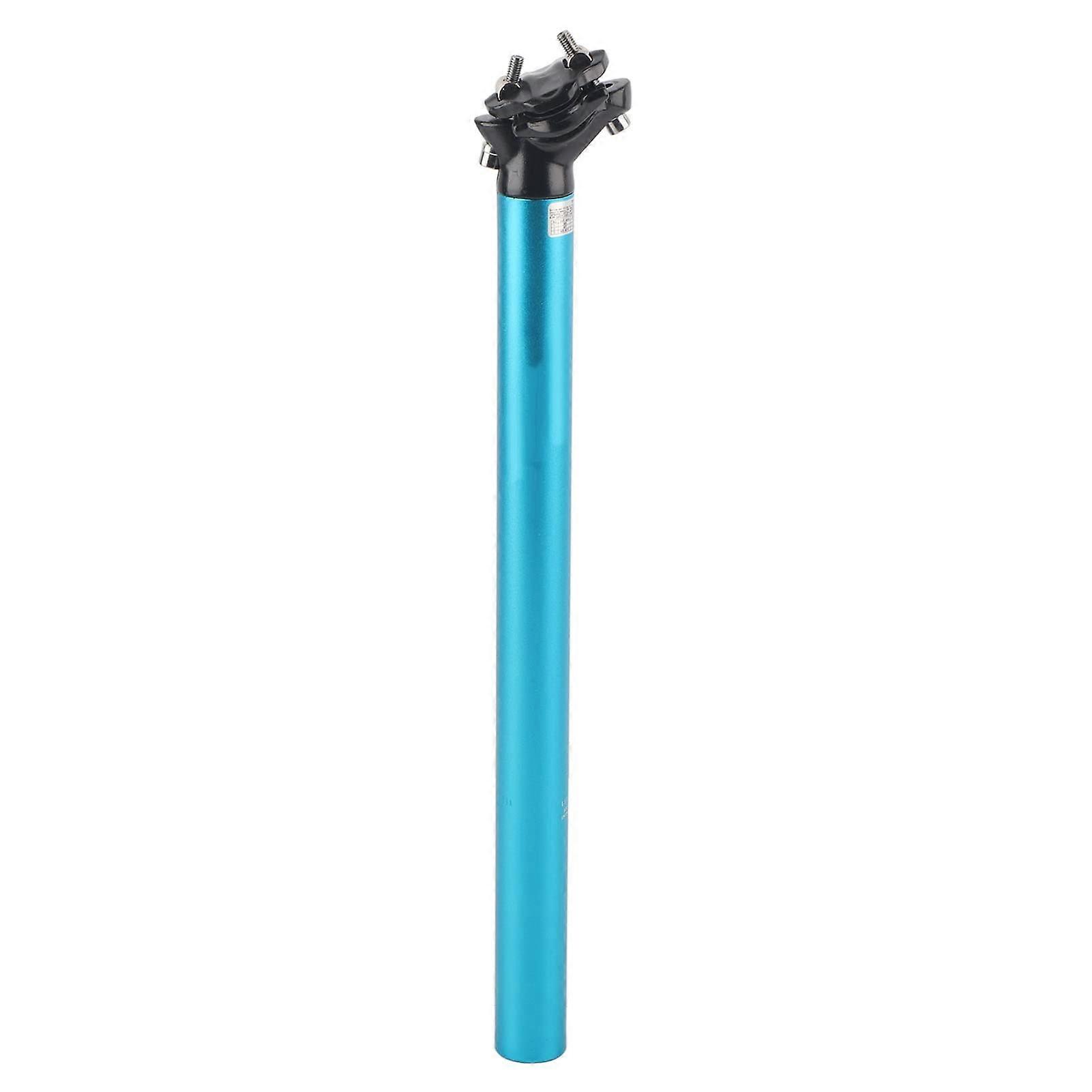 FMFXTR Bicycle Seatpost 30.9mm x 400mm Adjustable Aluminum Alloy Tube for Road and Mountain Bikes Blue